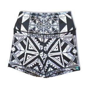 TRIBAL 5" HIGH WAIST SHORTIES